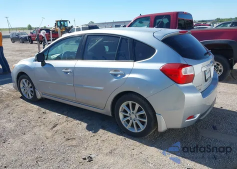 2013 Subaru Impreza Premium from USA, damaged, VIN JF1GPAC68D2828622